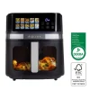 Frytkownica beztłuszczowa z okienkiem Melink, 1700 W, 8,6 l, czarna
