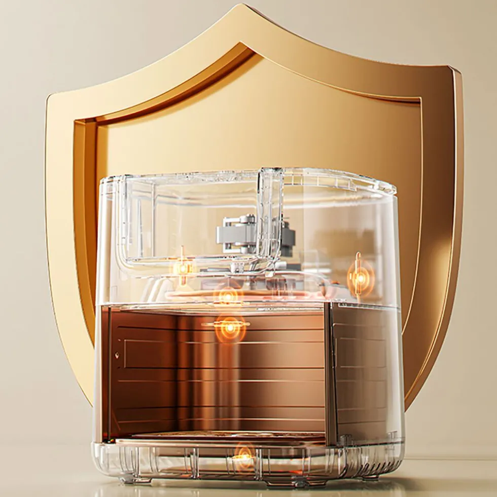 Frytkownica beztłuszczowa z okienkiem Dreame Tasti AF30, 2300 W, 7 l, czarna