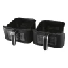 Frytkownica dwukomorowa Hoffen Expert HO-00091, 2800 W, 11 l, czarna