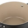 Garnek aluminiowy 24 cm 3,3 l Florina Carina, czarny