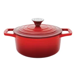 Garnek żeliwny MG Home Infinito, 2,1 l, czerwony