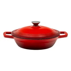 Garnek żeliwny MG Home Infinito, 2,4 l, czerwony