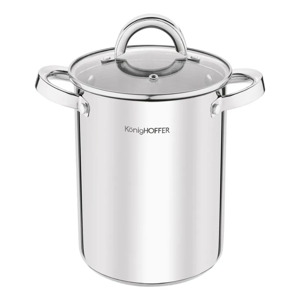 Garnek wielofunkcyjny z sitkiem Konighoffer, 4 l, stalowy