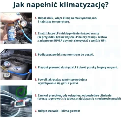 Gaz do klimatyzacji ClimaSet R1234yf 2 x 470 g