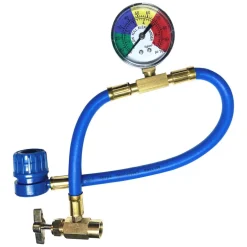 Gaz do klimatyzacji ClimaSet 3w1 R1234yf 470 g, z przewodem z manometrem i adapterem R1234yf