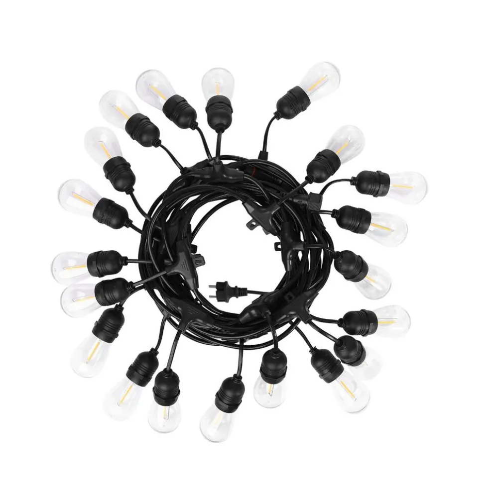 Girlanda ogrodowa Meven, 20 żarówek LED, 10 m