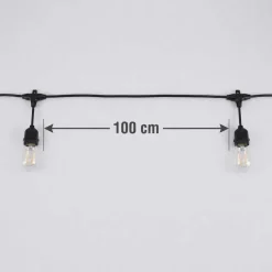 Girlanda ogrodowa Meven, 20 żarówek LED, 20 m