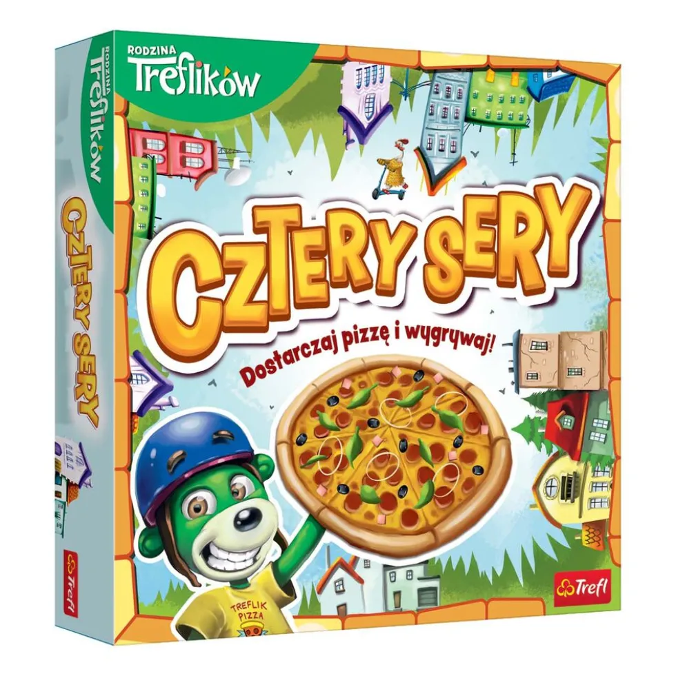 Gra planszowa Trefl Cztery Sery, 5+