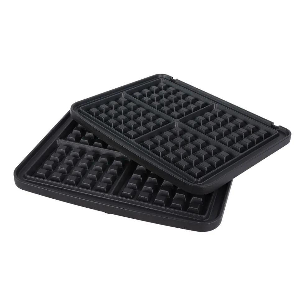 Grill i gofrownica 2 w 1 Hoffen Expert AK-3459, 2000 W, z wymiennymi płytkami