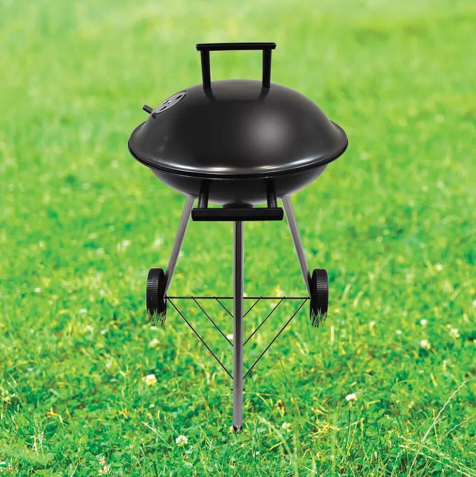 Grill ogrodowy węglowy MG Home 16 cali, ruszt 37 cm