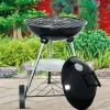 Grill ogrodowy węglowy Time For Grill, kulisty, z pokrywą