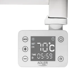 Grzejnik łazienkowy Adler AD 7824, 600 W, LED