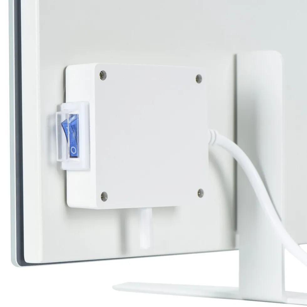 Grzejnik elektryczny IR Lafe ThermoSmart, 500 W, ze szklanym panelem