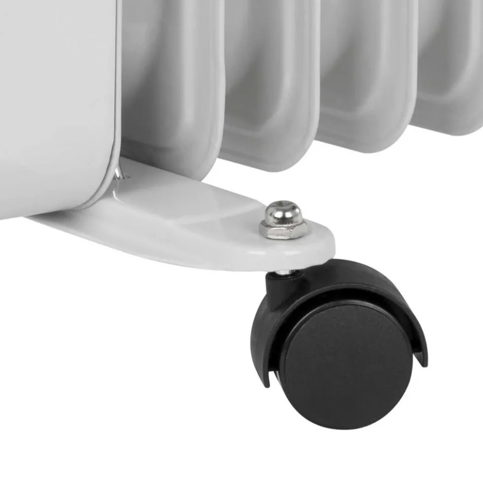 Grzejnik olejowy Noveen OH1199, 2500 W, inteligentne gniazdko WiFi Tuya