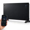 Grzejnik szklany Extralink LPL-23A, 3 poziomy grzania, WiFi, czarny