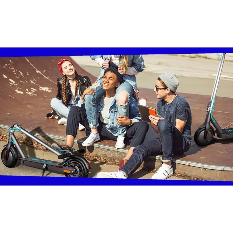 Hulajnoga elektryczna Motus Scooty 8.5 Lite, 250 W, niebieska