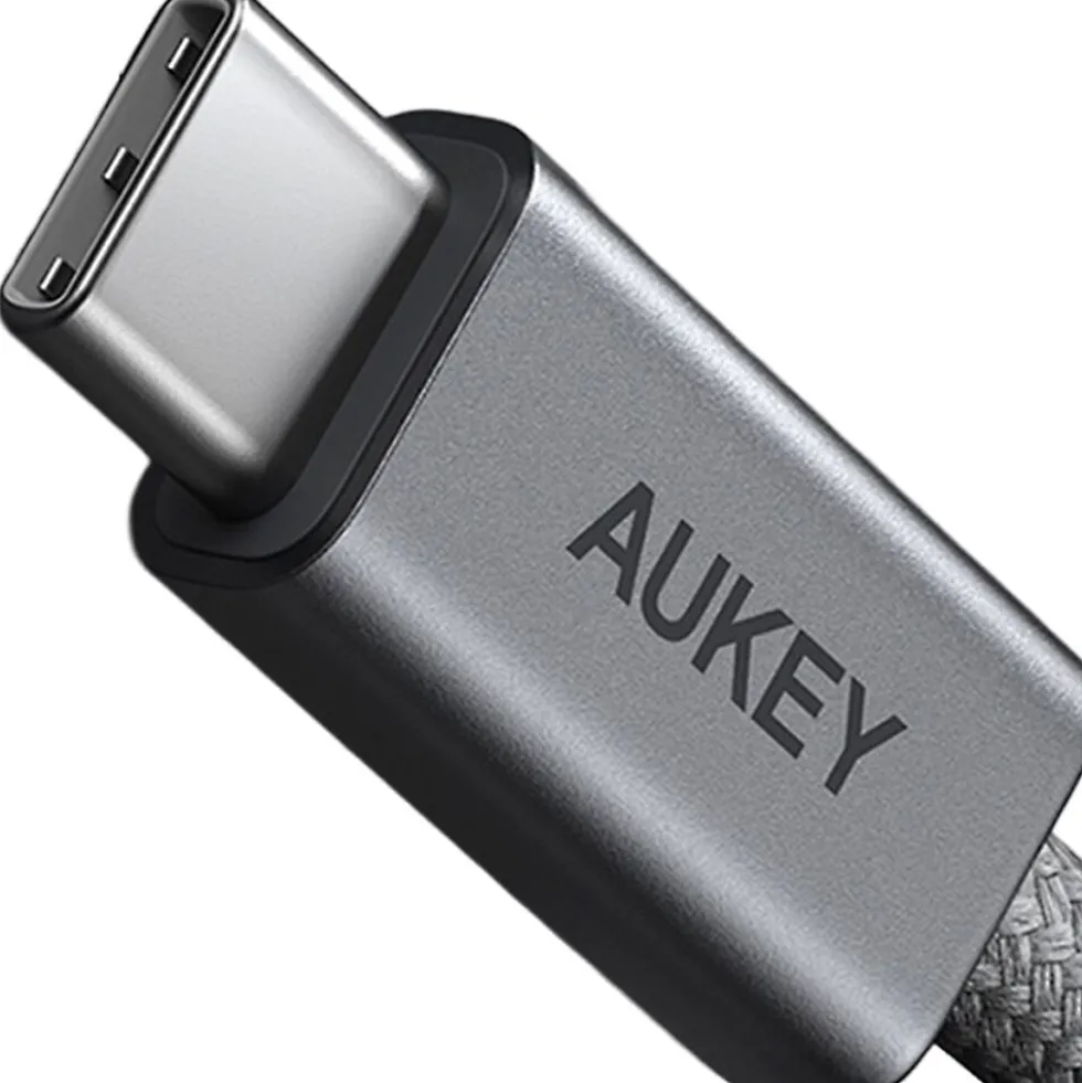 Kabel USB-C-USB-C Aukey CB-DCC062, 60 W, 1,8 m