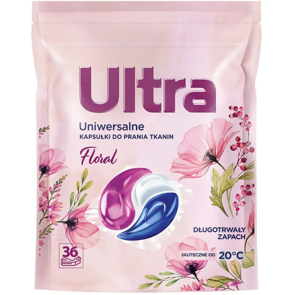 Kapsułki do prania Ultra Floral, 36 szt.