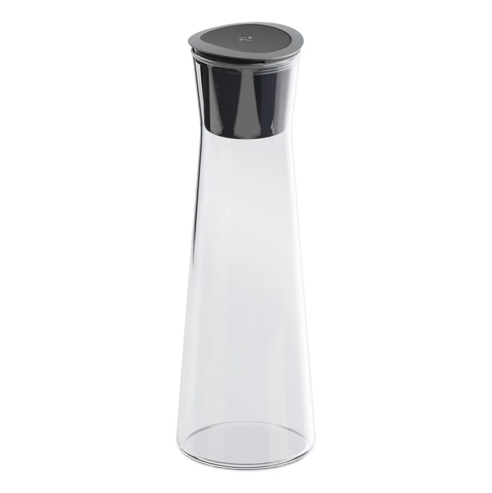 Karafka filtrująca szklana Wessper K1 Borosilicate Actitex™, czarna