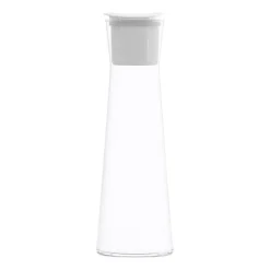 Karafka filtrująca szklana Wessper K1 Borosilicate Actitex™, biała