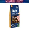 Karma dla psów Brit Premium By Nature Adult M, sucha, z kurczakiem, 15 kg