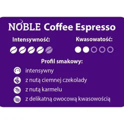 Kawa ziarnista Noble Espresso, 250 g, intensywność 4/5