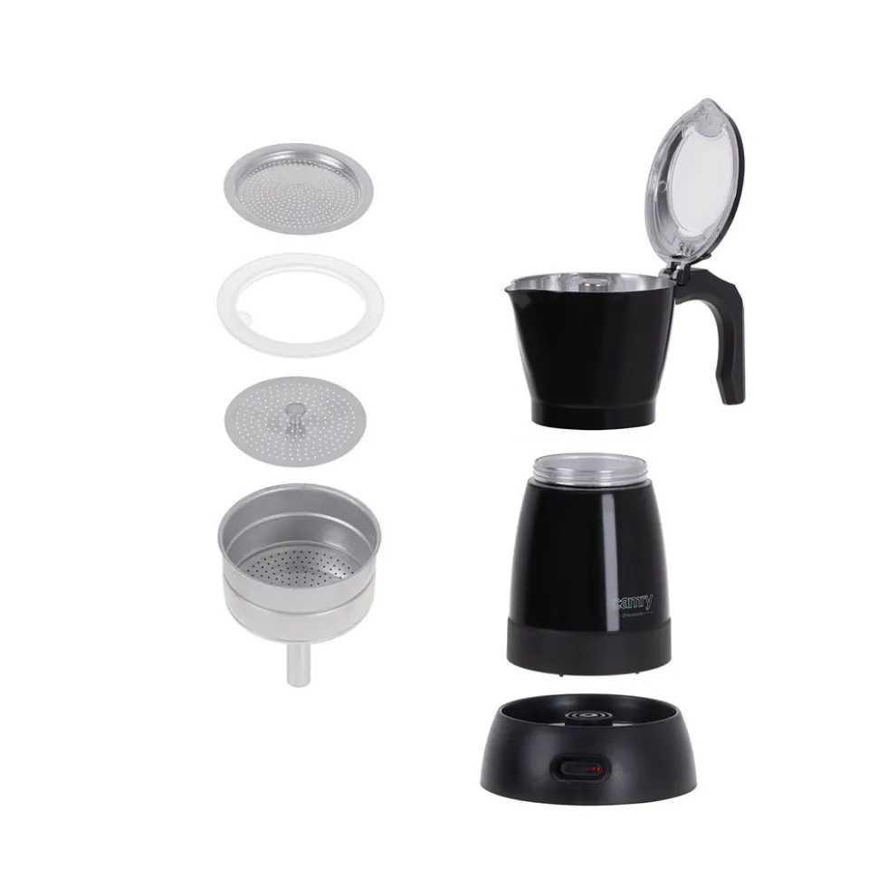Kawiarka elektryczna Camry Moka, 300 ml, czarny