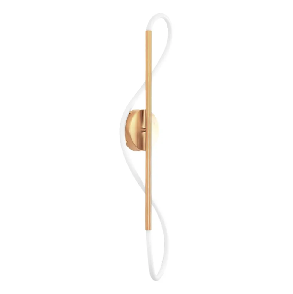 Kinkiet LED Sanico Goldlux Emma, 19 W, 2230lm, 4000K, złoty