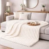 Koc 160 x 200 cm Pation Home Ottavio, 300 gsm, ecru