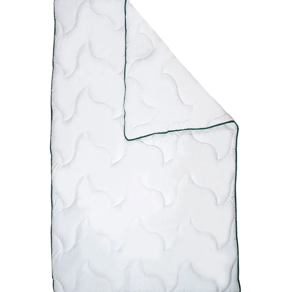 Kołdra 160 x 200 cm Aloe Vera, biała