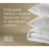 Kołdra 220 x 200 cm Lunesse Owcza Wełna, biała