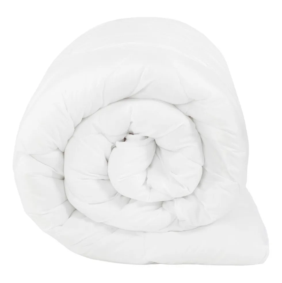 Kołdra 160 x 200 cm Wendre Cotton Percale, biała