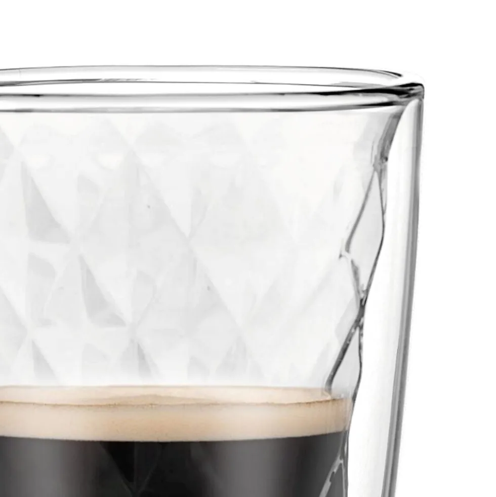 Komplet 2 szklanek termicznych EXCLUSIVE, Diament D, 250 ml