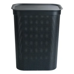 Kosz na pranie Brisen Rotho, 50 L, czarny
