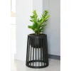Kwietnik Form Platic Standy, z wkładem doniczkowym 24 cm, czarny