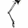 Lampa biurkowa Sanico Goldlux Worker, E27, mocowana do blatu, czarna