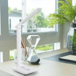 Lampa biurkowa Sanico Goldlux Vinto LED, 3000-6500K, biała