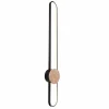 Lampa ścienna LED Sanico Goldlux Florentyna, 24 W, 4000K, trawertyn, czarna