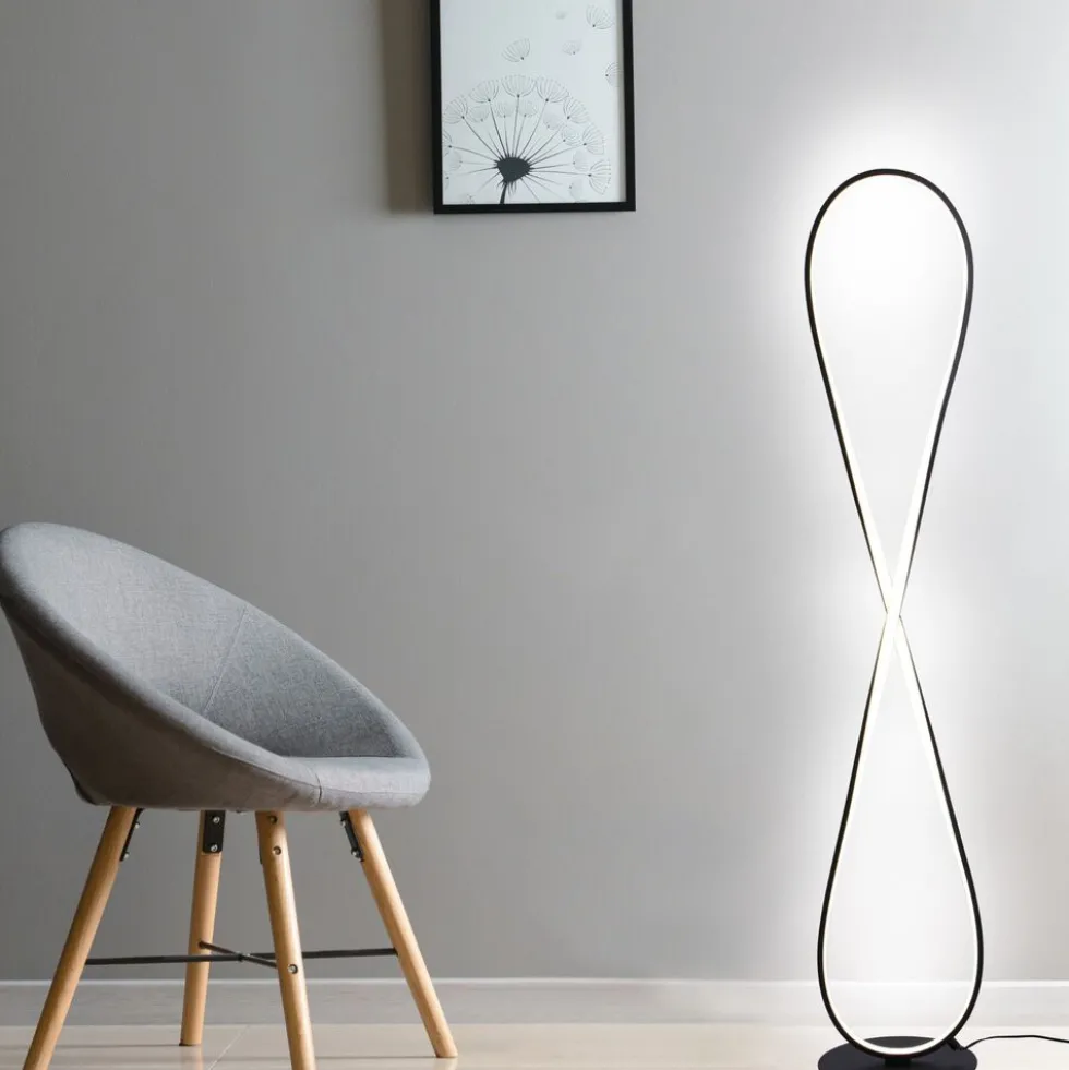 Lampa podłogowa LED Sanico Goldlux Infinito, 32 W, 4000K