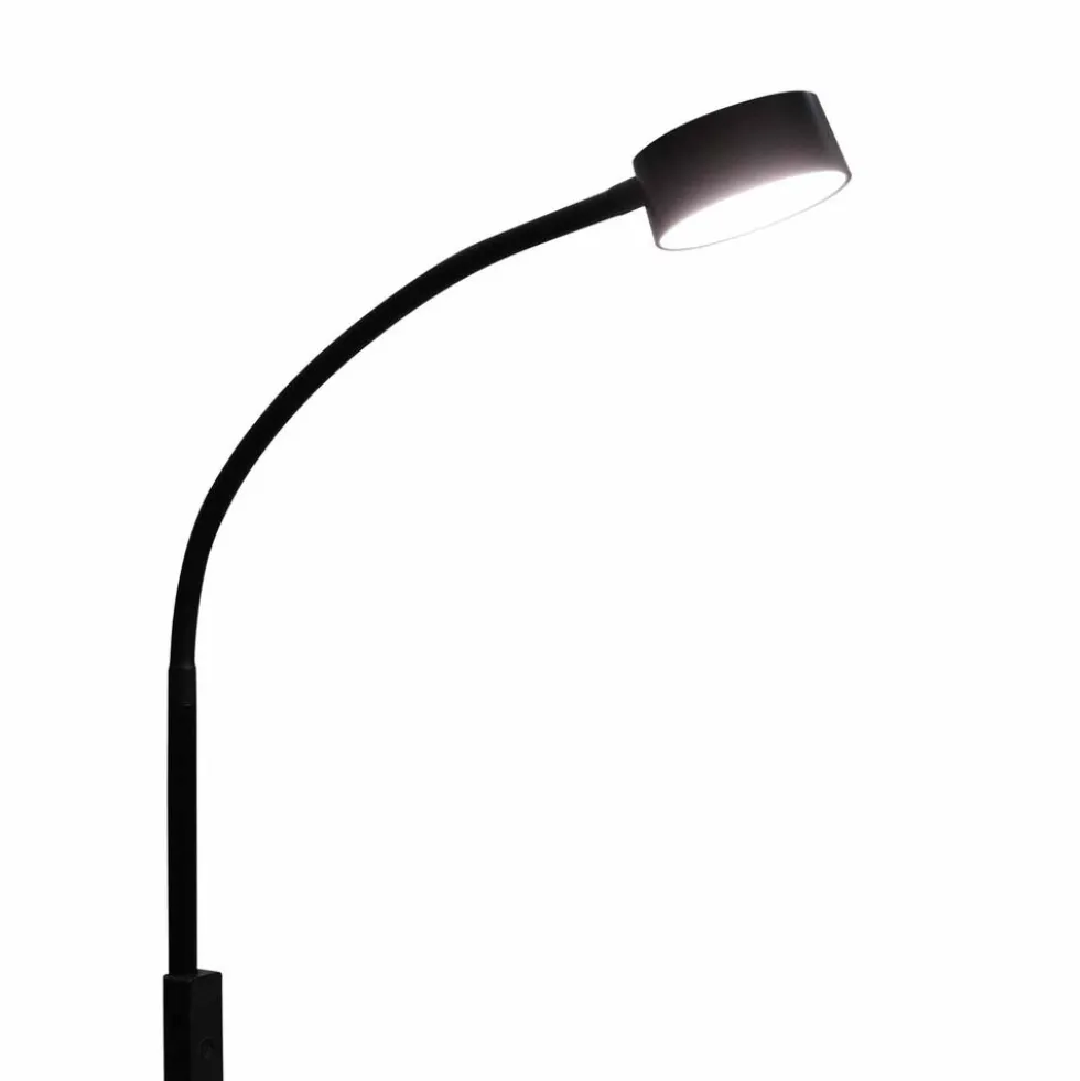 Lampa podłogowa LED Sanico Goldlux Bruno, 3000-6500K, czarna