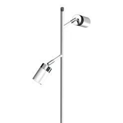 Lampa podłogowa Milagro Joker 2 x GU10, biała chrom