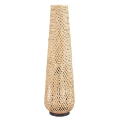Lampa podłogowa Sanico Goldlux Zanzibar Natural, 28 x 98 cm