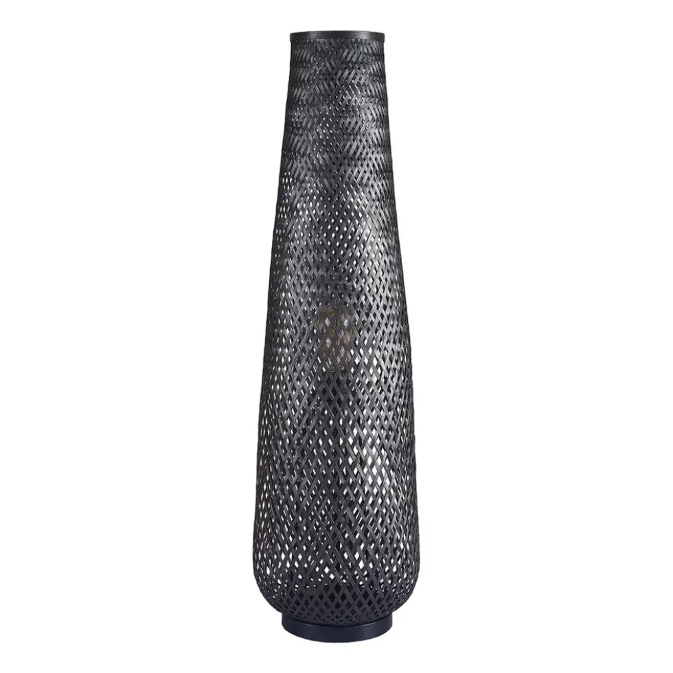 Lampa podłogowa Sanico Goldlux Zanzibar Black, 28 x 98 cm