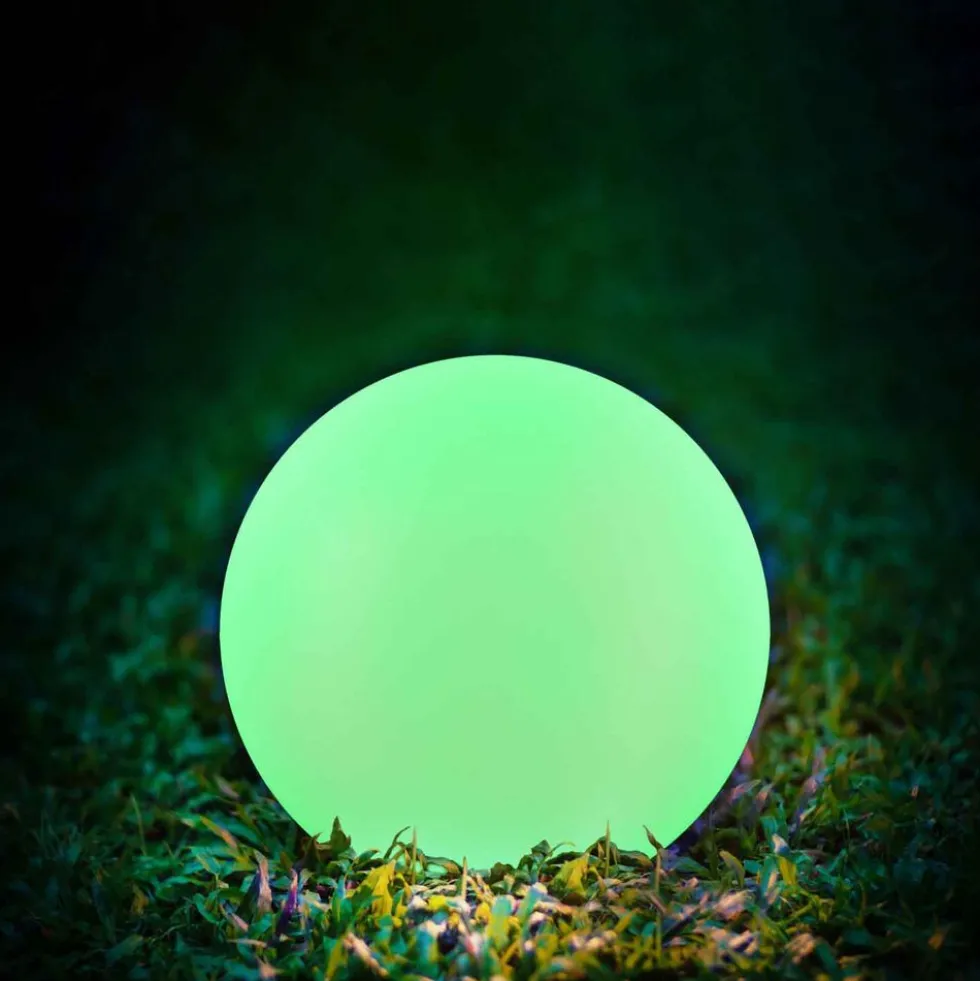 Lampa solarna 50 cm Sanico Goldlux, RGBWW, z pilotem