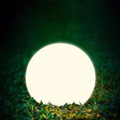 Lampa solarna 50 cm Sanico Goldlux, kula, 4000K, biała