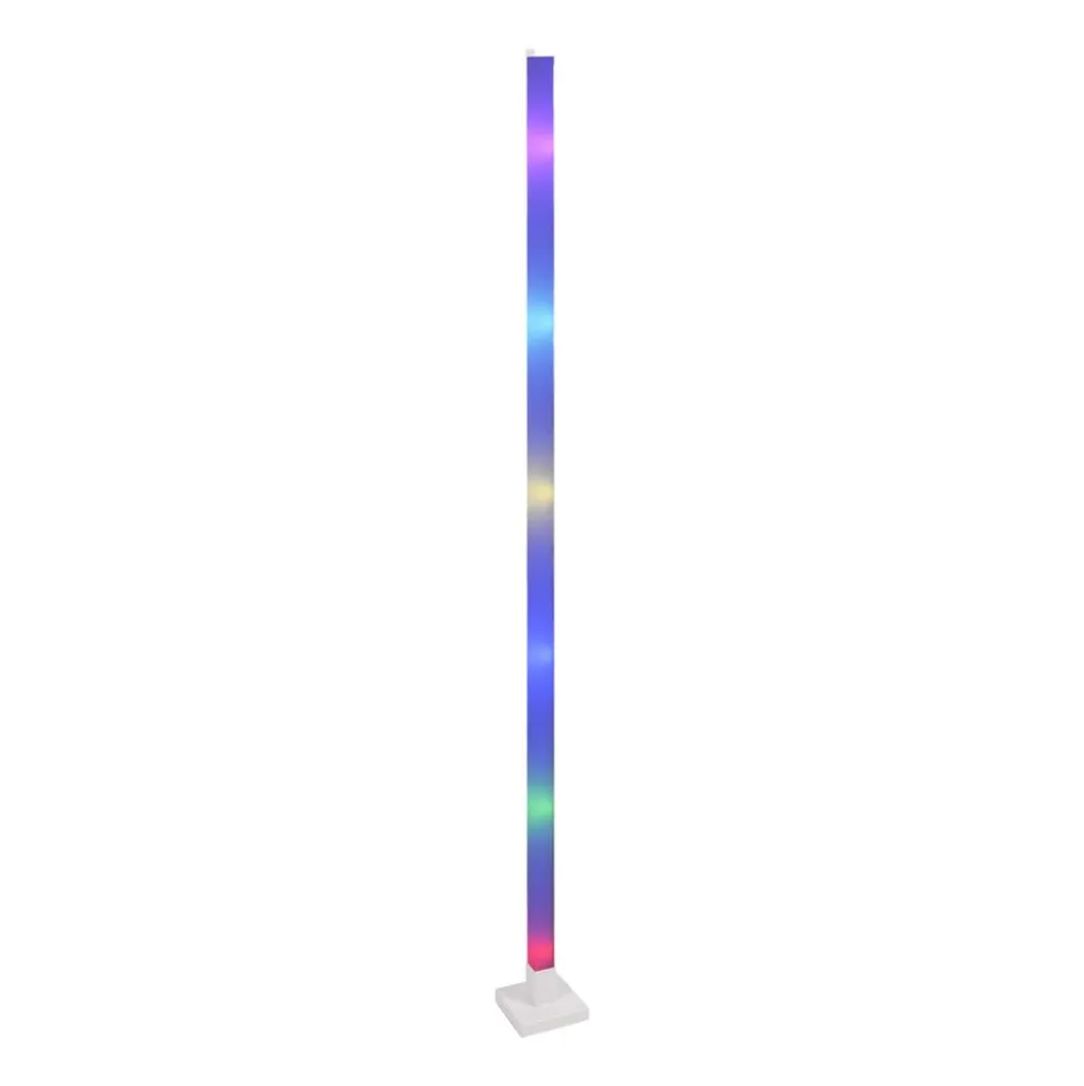 Lampa stojąca LED Sanico Goldlux Magical RGB, czujnik głosu, z pilotem