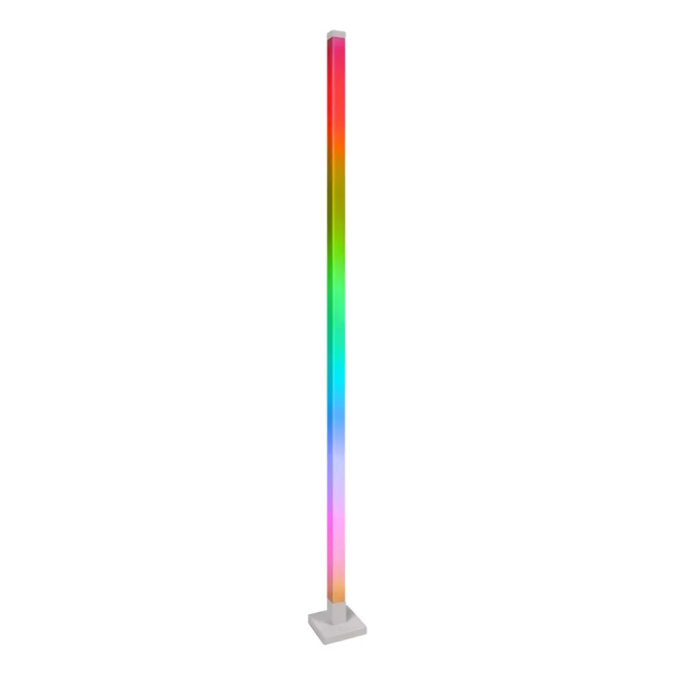 Lampa stojąca LED Sanico Goldlux Magical RGB, czujnik głosu, z pilotem