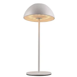 Lampa stołowa LED Sanico Goldlux Tanzania, USB-C, biała