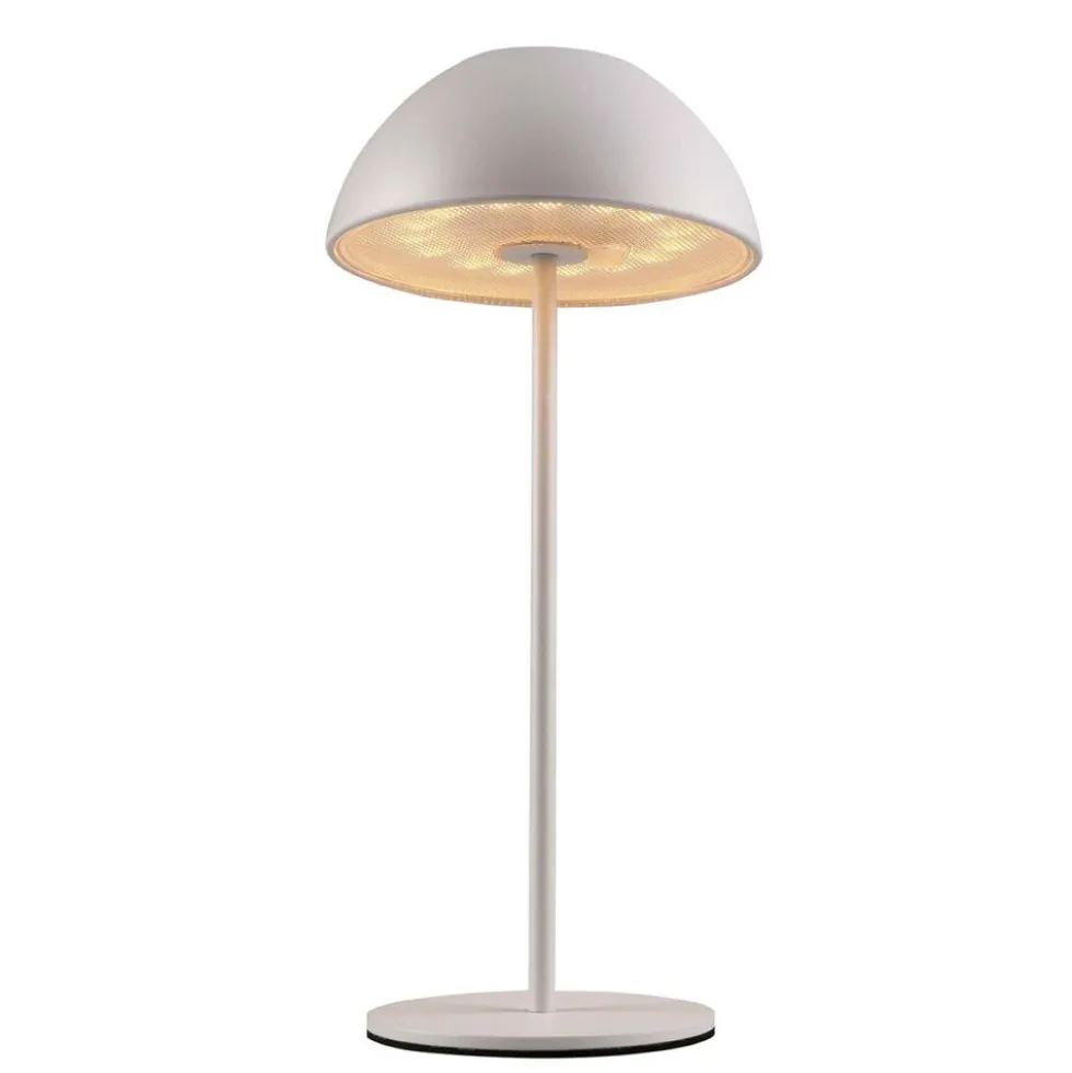 Lampa stołowa LED Sanico Goldlux Tanzania, USB-C, biała