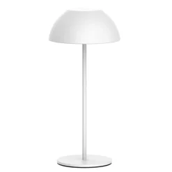 Lampa stołowa LED Sanico Goldlux Tanzania, USB-C, biała
